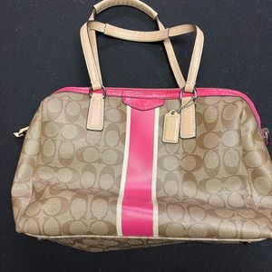 Lightly used coach purse